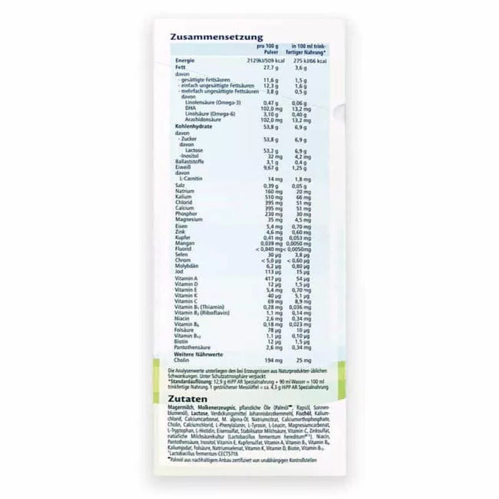 HiPP Anti-Reflux Special Milk Formula - All Stages