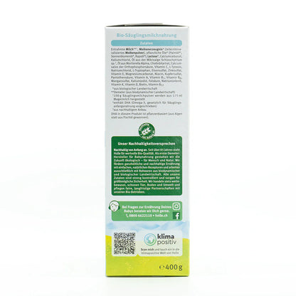 Holle Organic Infant Formula 1