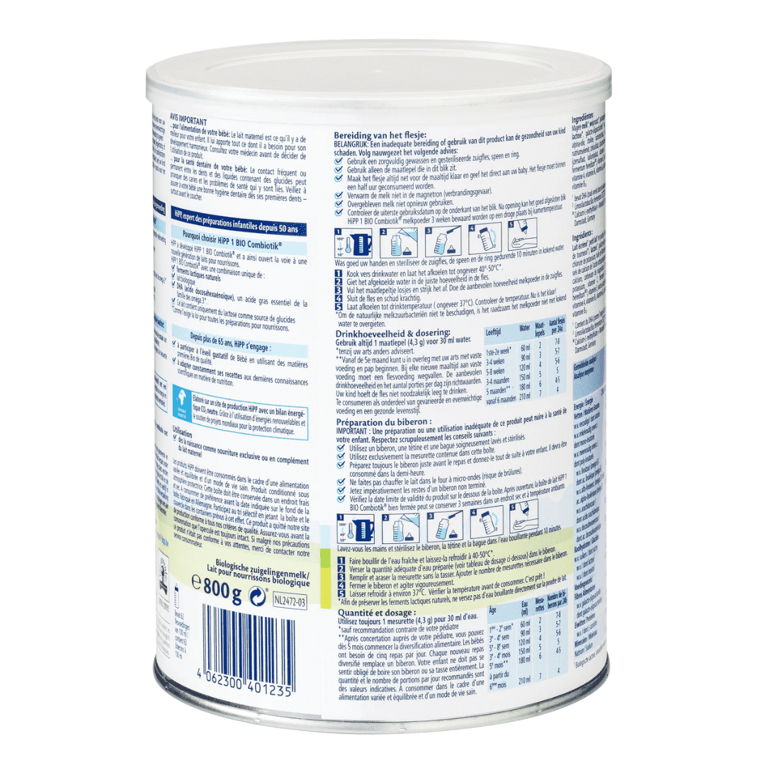 HiPP Dutch Combiotic Infant Formula 1