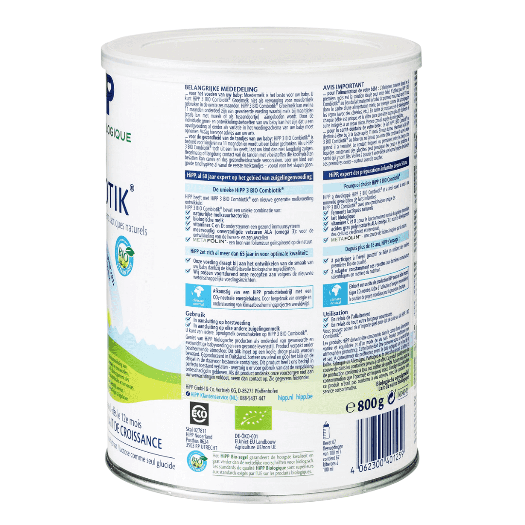 HiPP Dutch Combiotic Infant Formula 3