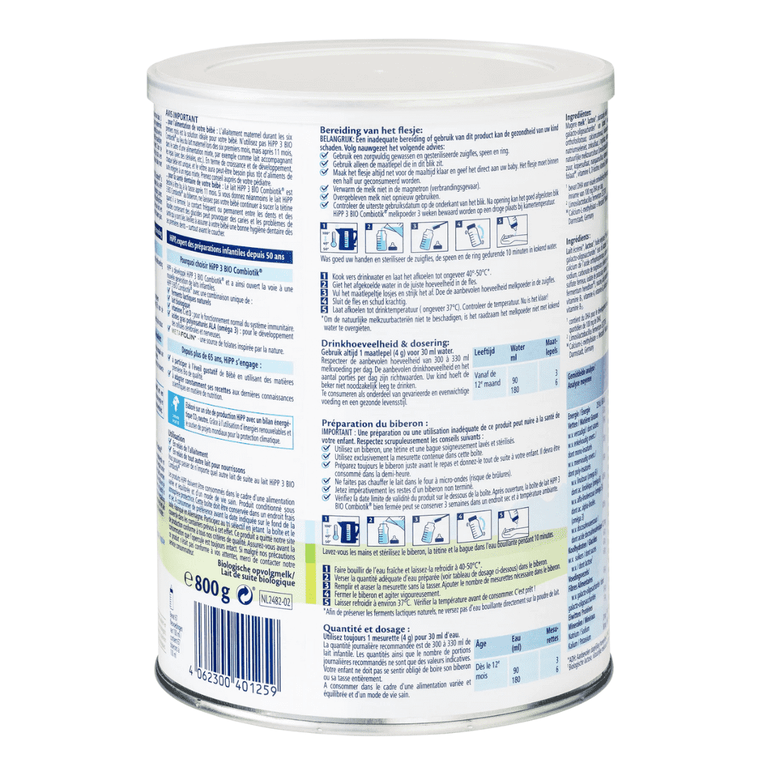 HiPP Dutch Combiotic Infant Formula 3