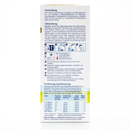 HiPP Comfort Special Milk Formula - All Stages