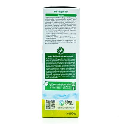 Holle Organic Infant GOAT Milk Formula 4